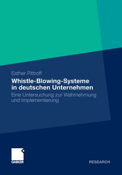 Whistle-Blowing-Systeme in deutschen Unternehmen (eBook, PDF) - Pittroff, Esther