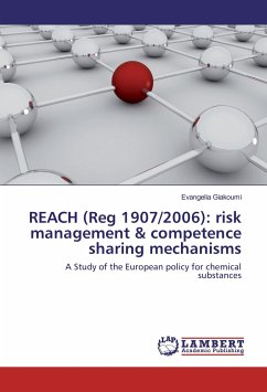 REACH (Reg 1907/2006): risk management & competence sharing mechanisms - Giakoumi, Evangelia