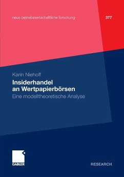 Insiderhandel an Wertpapierbörsen (eBook, PDF) - Niehoff, Karin