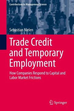 Trade Credit and Temporary Employment (eBook, PDF) - Nielen, Sebastian