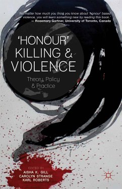 'Honour' Killing and Violence (eBook, PDF)