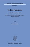 Tod im Staatsrecht