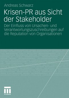 Krisen-PR aus Sicht der Stakeholder (eBook, PDF) - Schwarz, Andreas