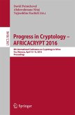Progress in Cryptology - AFRICACRYPT 2016 (eBook, PDF)