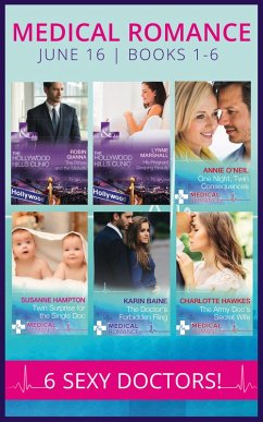 Medical Romance June 2016 Books 1-6 (eBook, ePUB) - Gianna, Robin; Marshall, Lynne; O'Neil, Annie; Hampton, Susanne; Baine, Karin; Hawkes, Charlotte