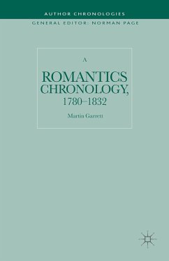 A Romantics Chronology, 1780-1832 (eBook, PDF)