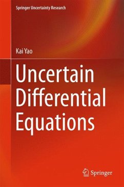 Uncertain Differential Equations - Yao, Kai