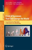 A List of Successes That Can Change the World (eBook, PDF)