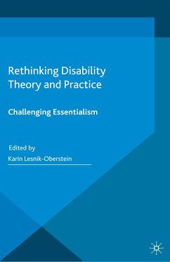 Rethinking Disability Theory and Practice (eBook, PDF)