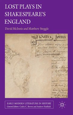 Lost Plays in Shakespeare's England (eBook, PDF)