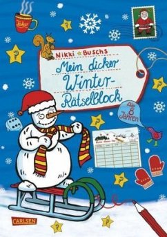 Mein dicker Winter-Rätselblock - Busch, Nikki
