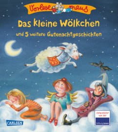 Das kleine Wölkchen und 5 weitere Gutenachtgeschichten / Vorlesemaus Bd.24 - Breitenöder, Julia