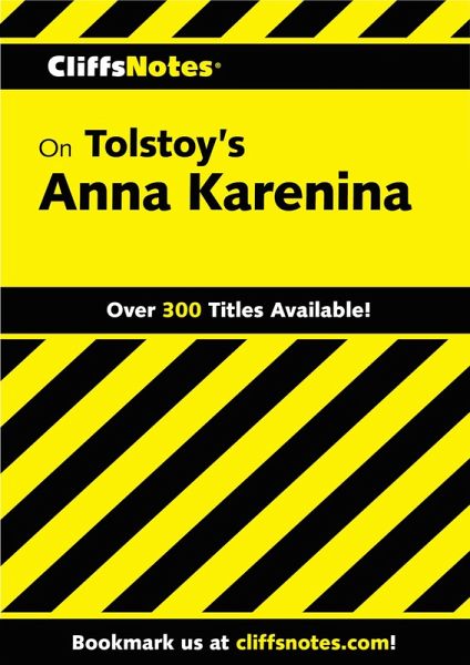 CliffsNotes on Tolstoy's Anna Karenina (eBook, ePUB)