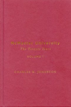 Cover McMaster University, Volume 1 (eBook, PDF)