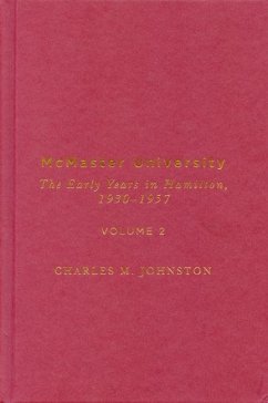 Cover McMaster University, Volume 2 (eBook, PDF)
