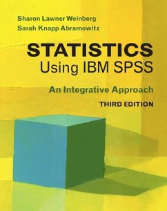 Statistics Using IBM SPSS (eBook, ePUB) - Weinberg, Sharon Lawner