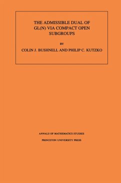 The Admissible Dual of GL(N) via Compact Open Subgroups (eBook, PDF) - Bushnell, Colin J.; Kutzko, Philip C.