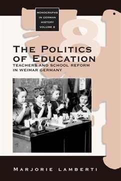 Politics of Education (eBook, PDF) - Lamberti, Marjorie