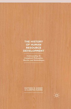 The History of Human Resource Development (eBook, PDF) - Hughes, Claretha; Gosney, Matthew W.