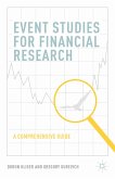 Event Studies for Financial Research (eBook, PDF)