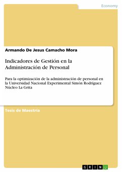 Indicadores de Gestión en la Administración de Personal (eBook, PDF) - Camacho Mora, Armando De Jesus