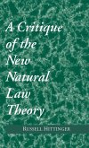 Critique of the New Natural Law Theory