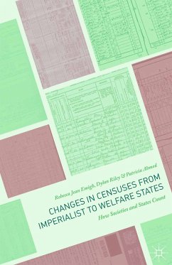 Changes in Censuses from Imperialist to Welfare States (eBook, PDF) - Emigh, Rebecca Jean; Riley, Dylan; Ahmed, Patricia