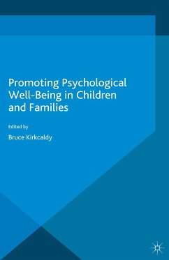 Promoting Psychological Wellbeing in Children and Families (eBook, PDF)