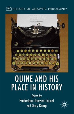 Quine and His Place in History (eBook, PDF)
