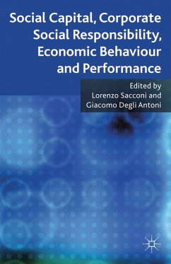 Social Capital, Corporate Social Responsibility, Economic Behaviour and Performance (eBook, PDF)