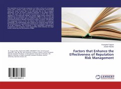 Factors that Enhance the Effectiveness of Reputation Risk Management - Fragouli, Evangelia;Ekpuka, Joseph
