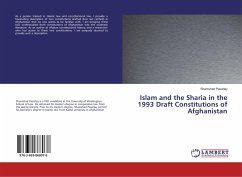 Islam and the Sharia in the 1993 Draft Constitutions of Afghanistan