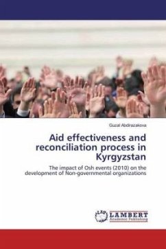 Aid effectiveness and reconciliation process in Kyrgyzstan