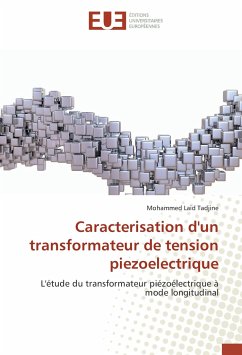 Caracterisation d'un transformateur de tension piezoelectrique - Tadjine, Mohammed Laid