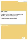 Handlungsfeld Mitarbeitermotivation im Kontext der Verwaltungsreform (eBook, PDF)