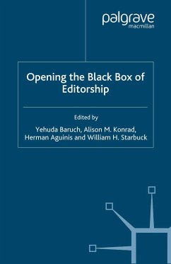 Opening the Black Box of Editorship (eBook, PDF)