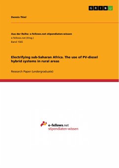 Electrifying sub-Saharan Africa. The use of PV-diesel hybrid systems in rural areas (eBook, PDF)