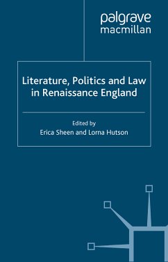 Literature, Politics and Law in Renaissance England (eBook, PDF)