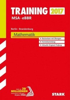 Cover Training MSA - eBBR 2017 Berlin / Brandenburg - Mathematik