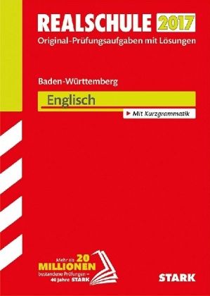 Realschule 2017 - Baden-Württemberg - Englisch