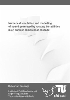 Numerical simulation and modelling of sound generated by rotating instabilities in an annular compressor cascade - van Rennings, Ruben