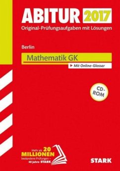 Cover Abitur 2017 - Berlin - Mathematik GK, m. CD-ROM