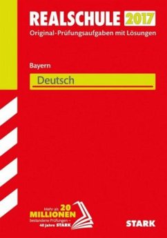 Realschule 2017 - Bayern - Deutsch