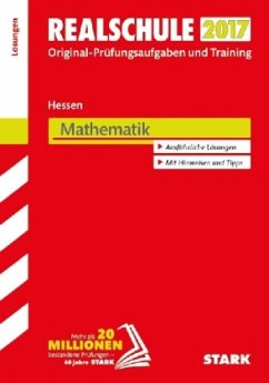 Cover Realschule 2017 - Hessen - Mathematik Lösungsheft