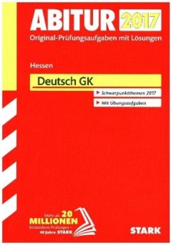 Cover Abitur 2017 - Hessen - Deutsch GK