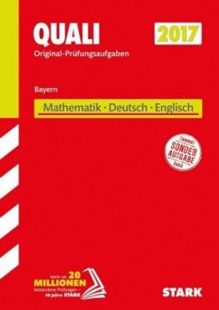 Abschlussprüfung Mittelschule Bayern - Mathematik, Deutsch, Englisch  A4