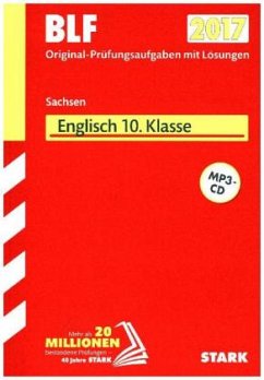 Cover Besondere Leistungsfeststellung 2017 - Sachsen - Englisch 10. Klasse mit MP3-CD