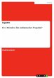 Evo Morales. Ein indianischer Populist?... - Bild 1