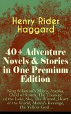 40+ Adventure Novels & Stories in One Premium Edition (eBook, ePUB)