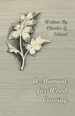 Cover A Manual for Wood Carving (eBook, ePUB)